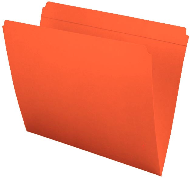 11 PT Colored Folders, Full Reinforced Top Tab, Letter Size (Box of 100) - Nationwide Filing Supplies