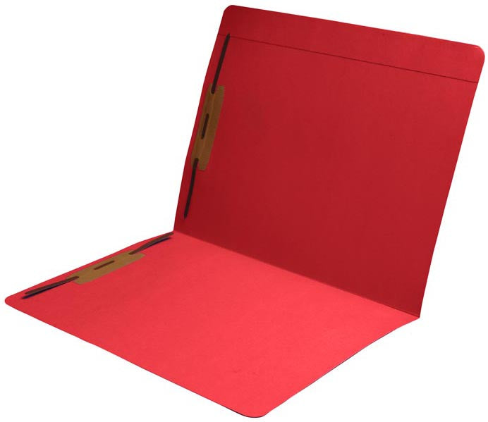 11 PT Colored Folders, Full Reinforced Top Tab, Letter Size, Fastener Pos #1 and #3 (Box of 50) - Nationwide Filing Supplies