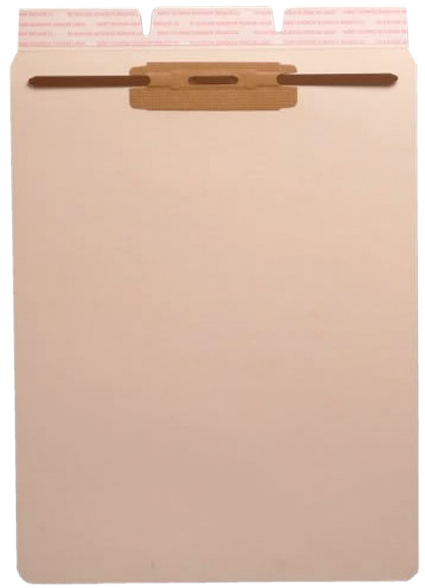 Self Adhesive Divider, Standard End Flap, 2" Fastener on Top (Box of 100) - Nationwide Filing Supplies