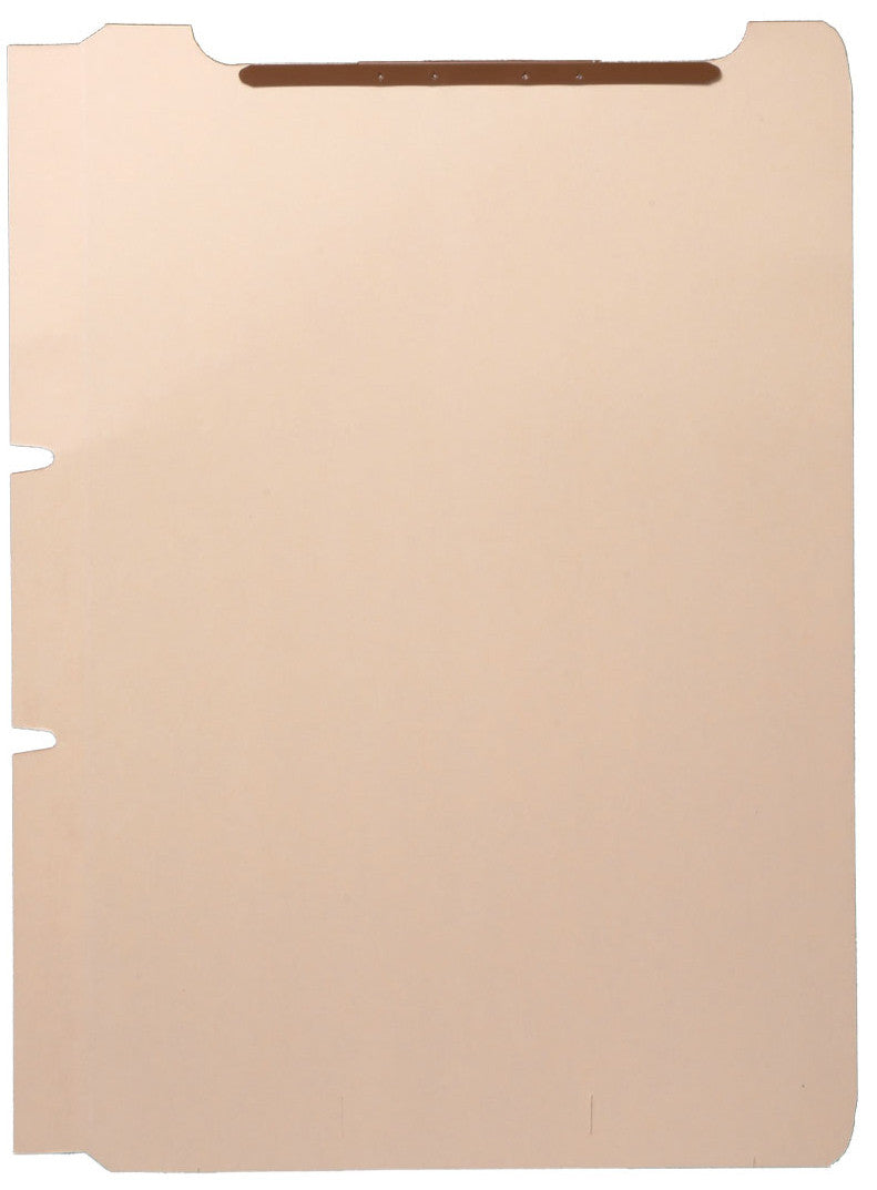 Self Adhesive Divider, Standard Side Flap, 1" Twin-Prong Fasteners on Top (Box of 100) - Nationwide Filing Supplies