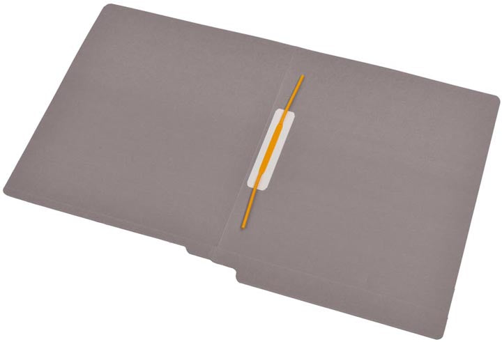11 pt Colored Folders, Full Cut 2-Ply End Tab, Letter Size, Docuclip Fastener Pos #5 (Box of 50) - Nationwide Filing Supplies