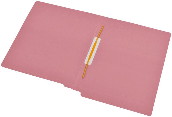 11 pt Colored Folders, Full Cut 2-Ply End Tab, Letter Size, Docuclip Fastener Pos #5 (Box of 50) - Nationwide Filing Supplies