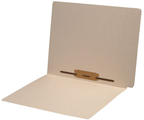 14 pt Manila Folders, Full Cut Super End Tab, Letter Size, Fastener Pos #5 (Box of 50) - Nationwide Filing Supplies
