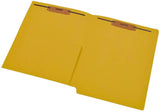 11 pt Color Folders, Full Cut End Tab, Letter Size, 1/2 Pocket Inside Front, Fastener Pos #1 & #3 (Box of 50) - Nationwide Filing Supplies