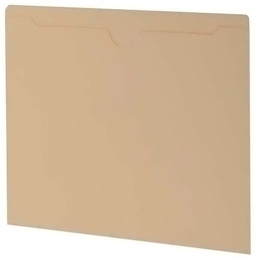 11 pt Manila Pocket Folder, Top Tab, Letter Size (Box of 100) - Nationwide Filing Supplies
