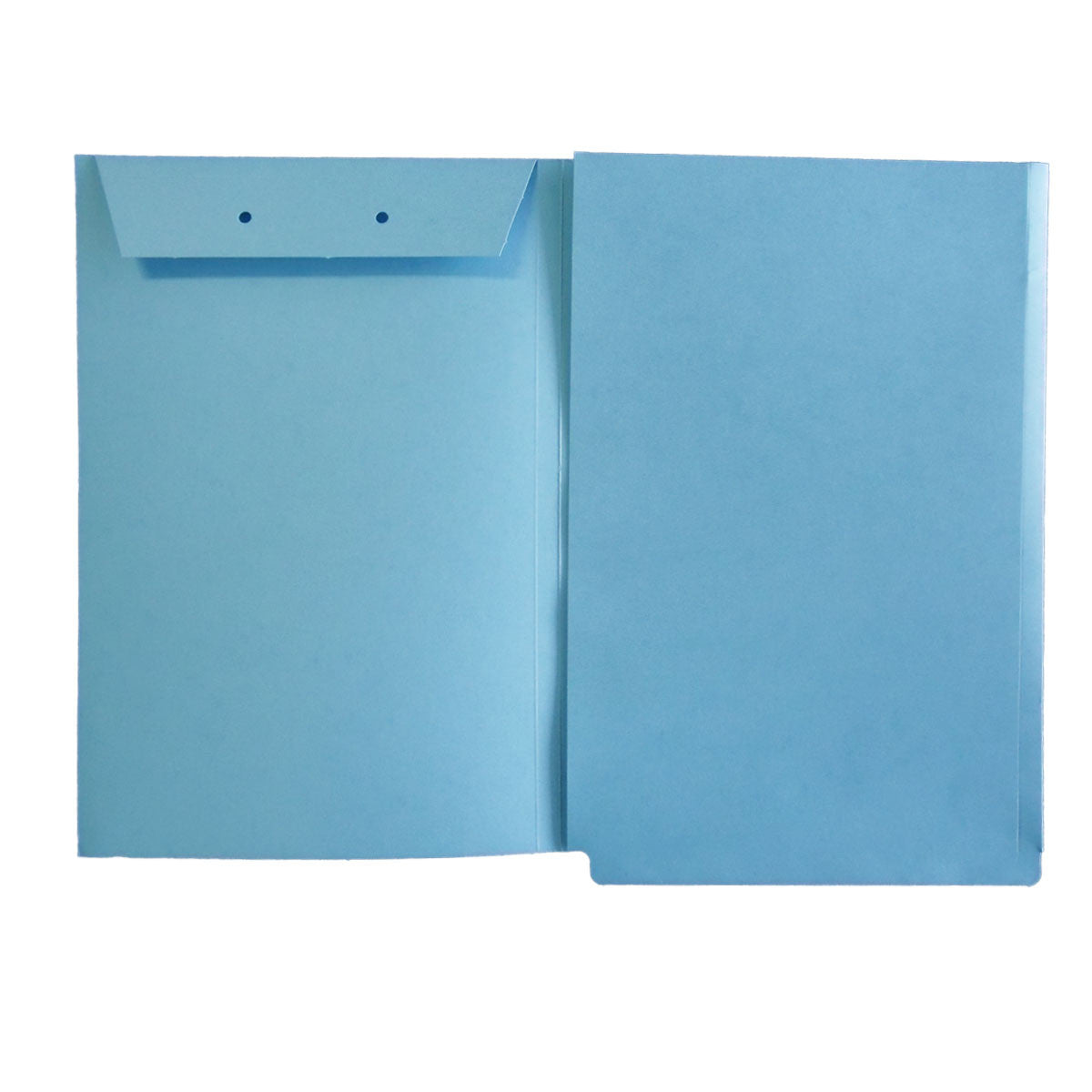Patent and Trademark Folder, End Tab for Shelf Filing, Blue - "U.S. TRADEMARK APPLICATION" (box of 25) - Nationwide Filing Supplies