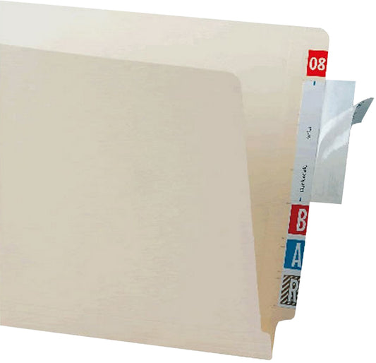 Name Label Protectors, 4" x 2" (Box of 500) - Nationwide Filing Supplies