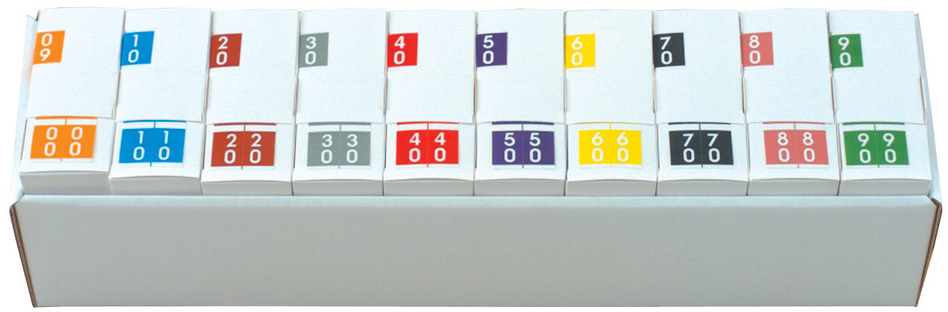 Barkley DSFM Complete Set Double Digit 00-99- Includes Organizing Tray