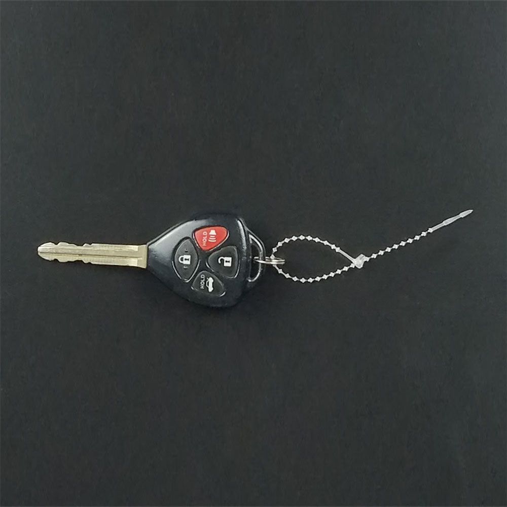 Plastic Key Snap Self Locking Key Tags (box of 1000)