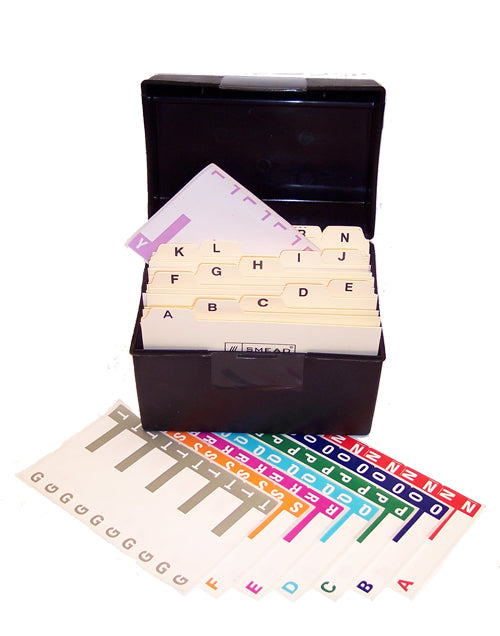 Complete Set Smead NCC A-Z - Includes File Box with Indexes
