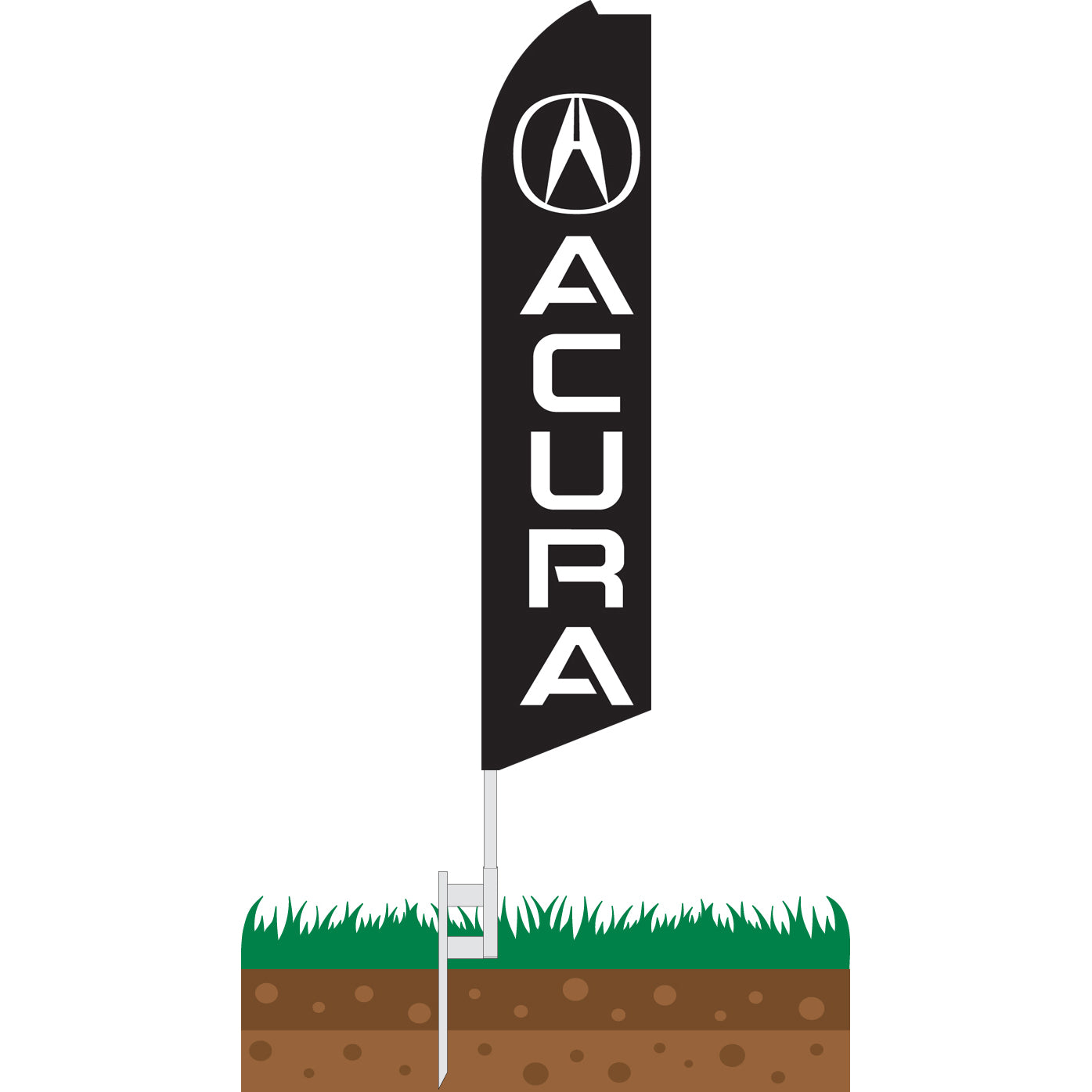 Acura Swooper Feather Flag