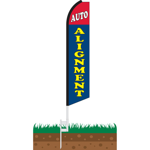 Auto Alignment Swooper Feather Flag
