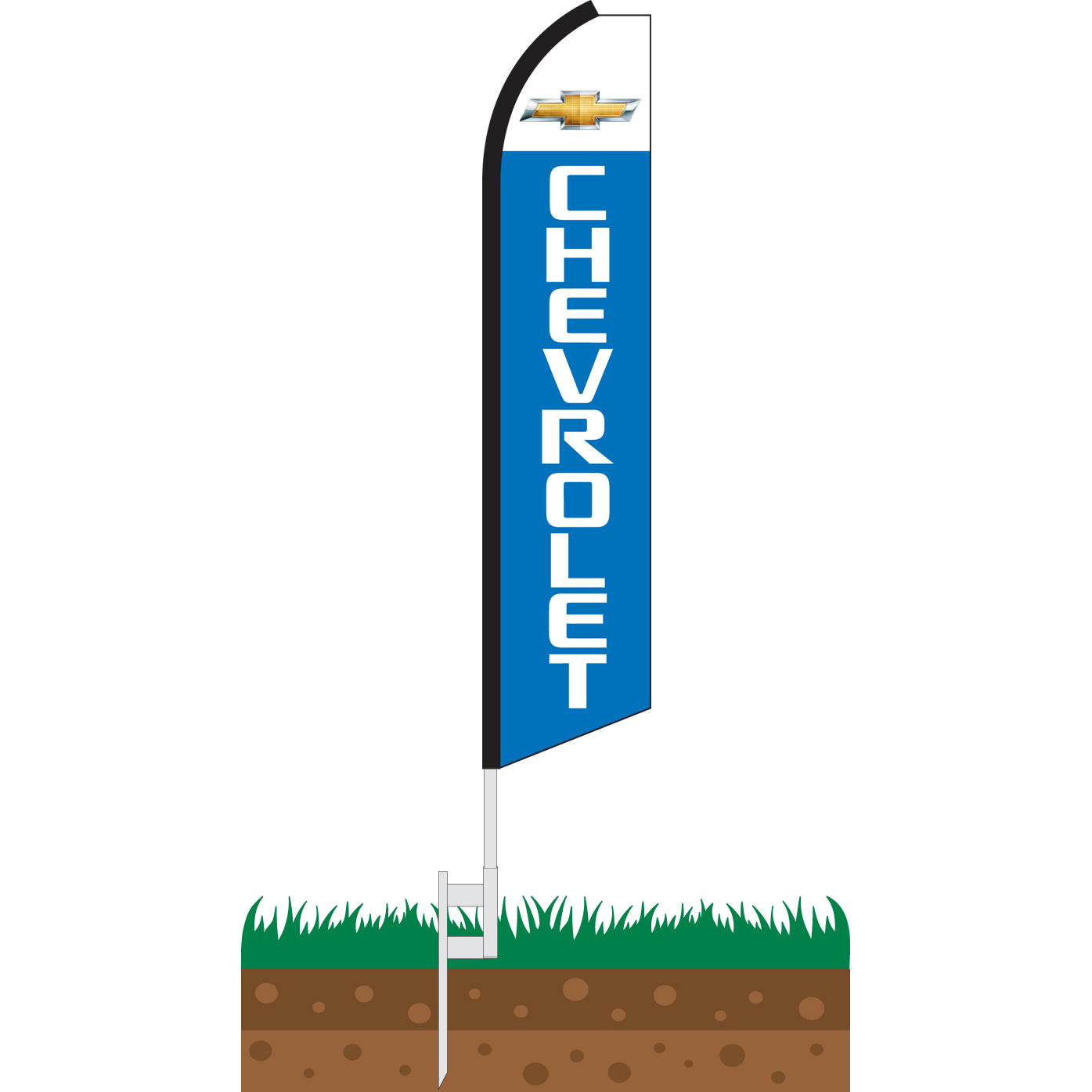 Chevrolet Swooper Feather Flag