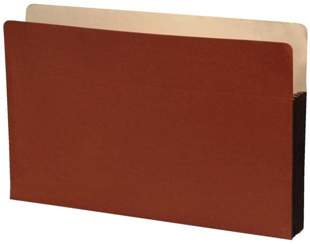 Standard Top Tab Expansion Pockets, Tyvek Gussets, Legal Size, 3-1/2" Expansion (Carton of 100) - Nationwide Filing Supplies