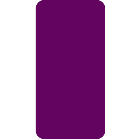 Smead CC Solid Purple Labels 2" X 1" Unlaminated- Roll of 250