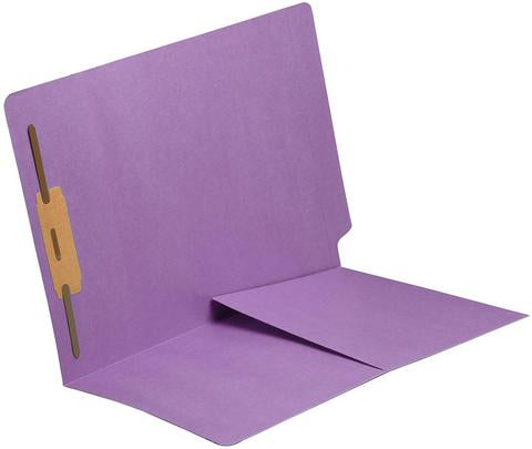 End Tab Pocket Folders