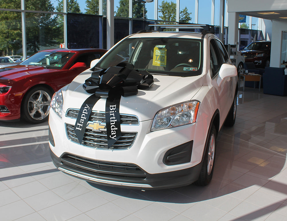 30 Inch "Happy Birthday" Car Bow