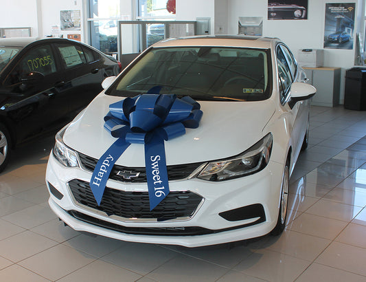30 Inch "Happy Sweet 16" Car Bow