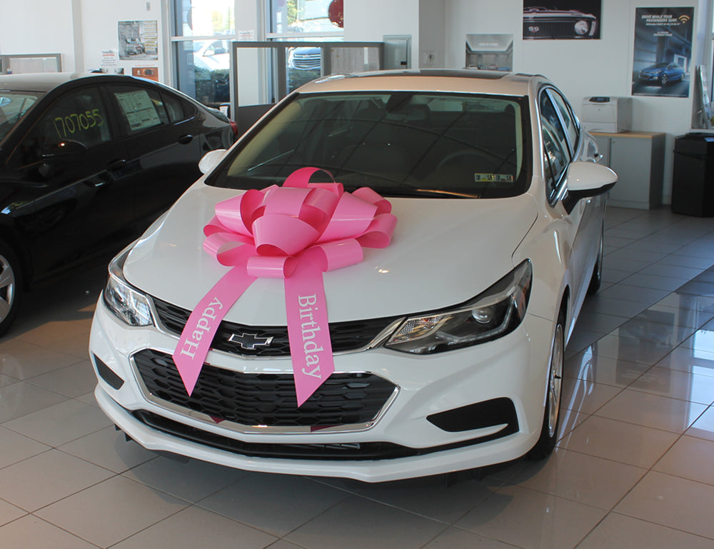 30 Inch "Happy Birthday" Car Bow