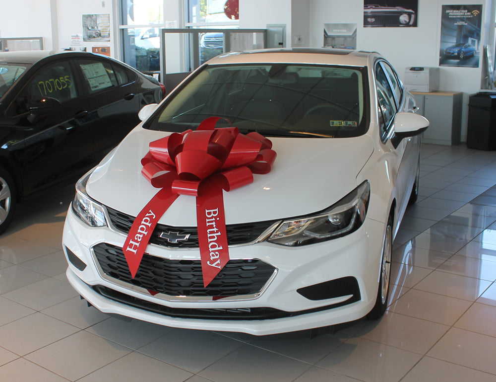 30 Inch "Happy Birthday" Car Bow