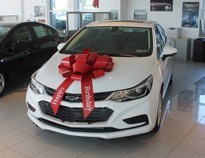30 Inch "Happy Birthday" Car Bow