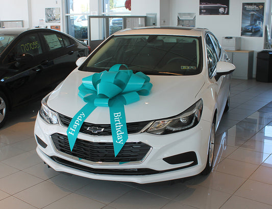 30 Inch "Happy Birthday" Car Bow
