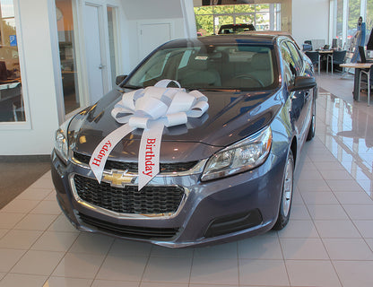 30 Inch "Happy Birthday" Car Bow