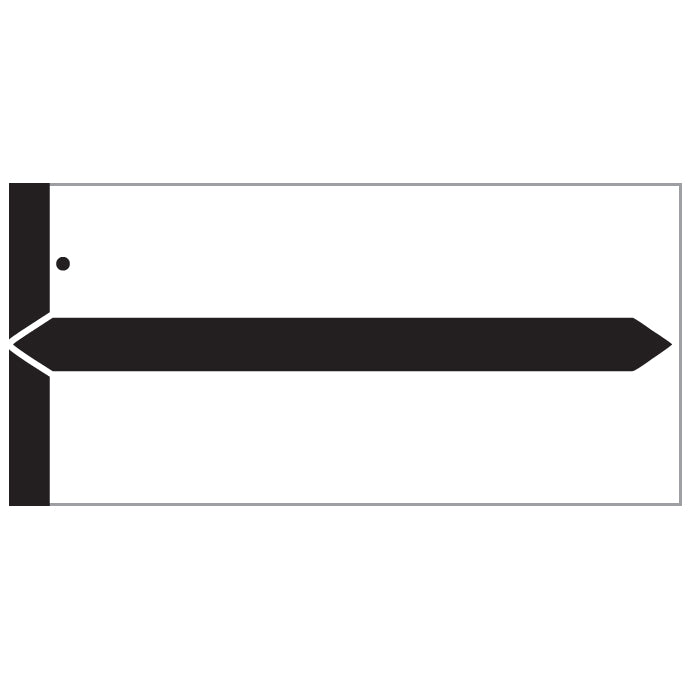 Black GBS Name Labels 1-1/2" x 3-1/8"- Pack of 500