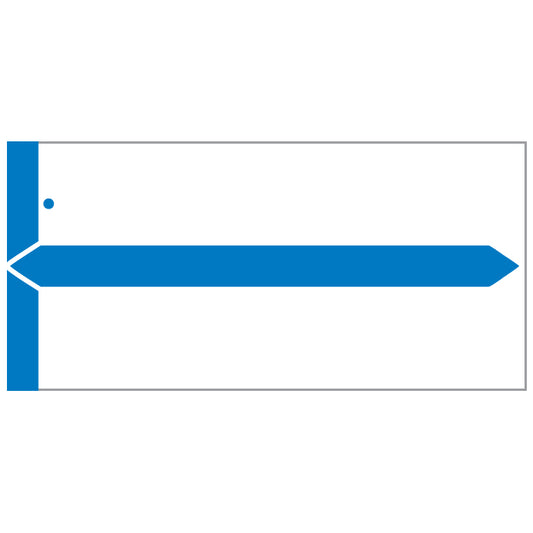 Blue GBS Name Labels 1-1/2" x 3-1/8"- Pack of 500