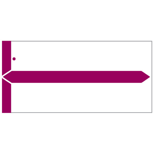 Purple GBS Name Labels 1-1/2" x 3-1/8"- Pack of 1000