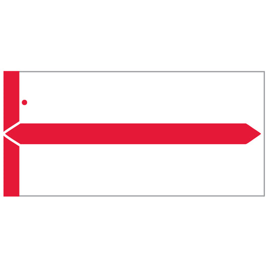 Red GBS Name Labels 1-1/2" x 3-1/8"- Pack of 1000