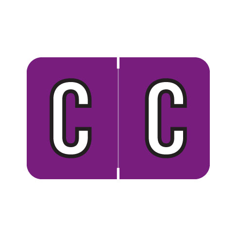 Barkley ACPM "C" Labels 1" X 1-1/2" Laminated- Roll of 500