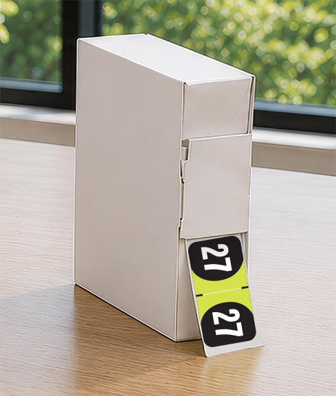 Arden Year 27 Labels, 3/4" X 1-1/2" Laminated - Roll of 500