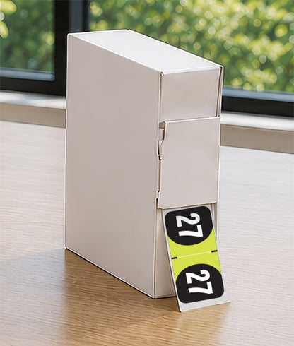 Arden Year 27 Labels, 3/4" X 1-1/2" Laminated - Roll of 500