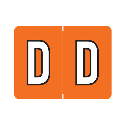 Data File AL8720 Alpha "D" Labels, Laminated Stock, 15/16" X 1-1/4" - Roll of 500