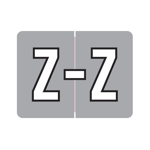 Data File AL8720 Alpha "Z" Labels, Laminated Stock, 15/16" X 1-1/4" - Roll of 500