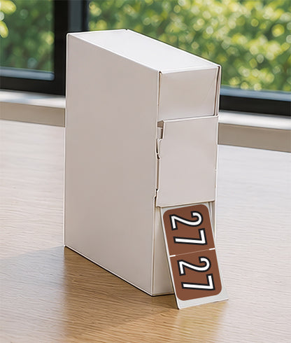 Barkley Year 27 Labels, 3/4" X 1-1/2" Laminated- Roll of 500