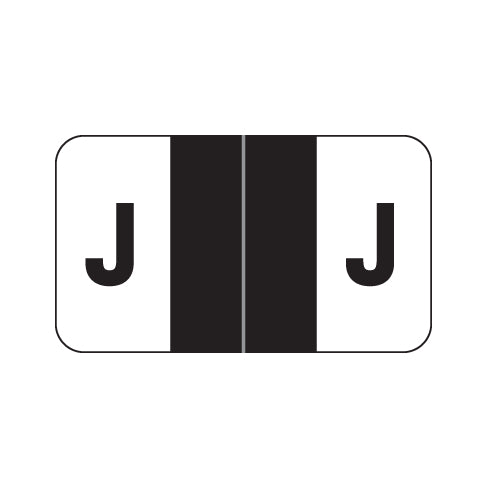 Control-O-Fax 2300 "J" Labels 15/16" X 1-5/8" Laminated- Pack of 225