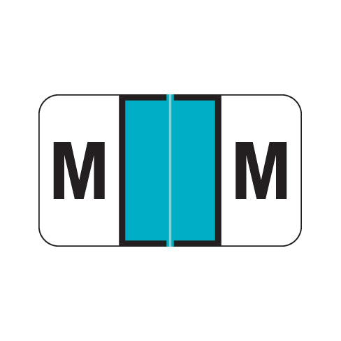 Control-O-Fax 2300 "M" Labels 15/16" X 1-5/8" Laminated- Pack of 225