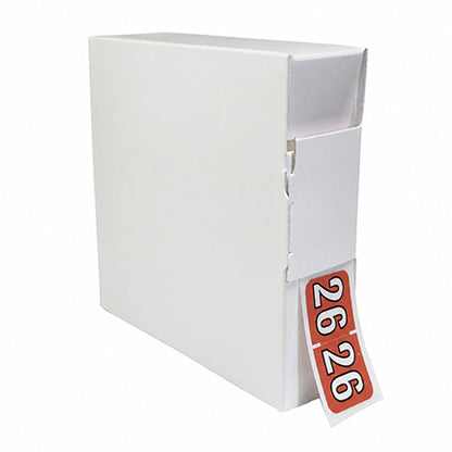 Colwell Year 26 Labels, 3/4" X 1-1/2" Laminated- Roll of 500