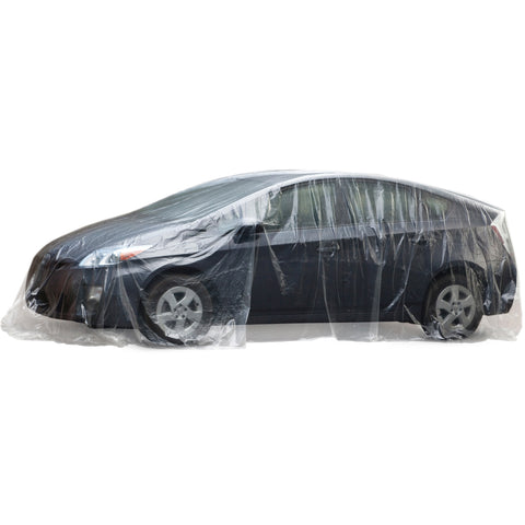 Slip-N-Grip® Disposable Plastic Car Covers (Roll of 30)
