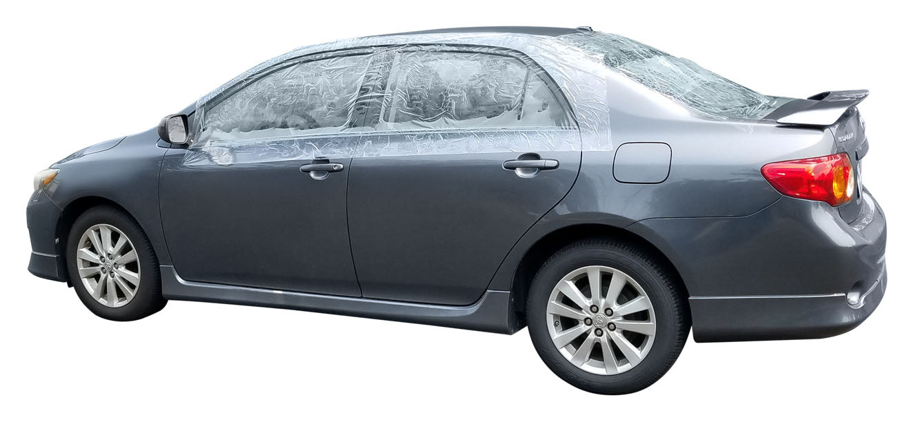 Self-Adhesive Windshield Collision Wrap - 3 Mil Clear High Tack (24 in. x 100 ft. Roll)