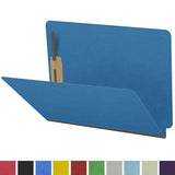 25 Pt Pressboard Folders, Full Cut End Tab, Letter Size, 2" Exp., Fastener Pos 1 & 3 (Box of 25)