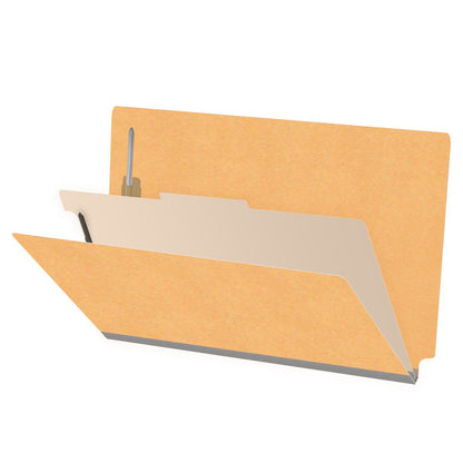 18 Pt. Classification Folders, Full Cut End Tab, Legal Size, 1 Divider (Box of 10)