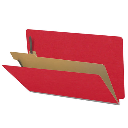 18 Pt. Classification Folders, Full Cut End Tab, Legal Size, 1 Divider (Box of 10)