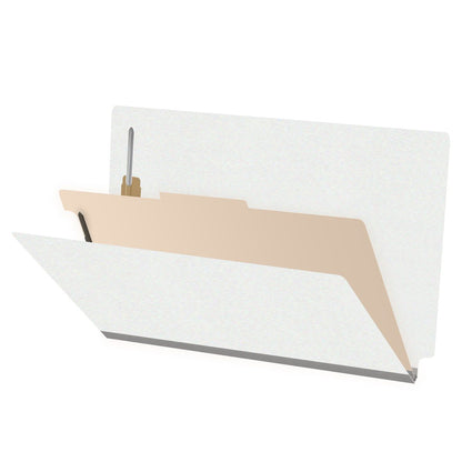 18 Pt. Classification Folders, Full Cut End Tab, Legal Size, 1 Divider (Box of 10)