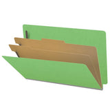 18 Pt. Classification Folders, Full Cut End Tab, Legal Size, 2 Dividers (Box of 10)