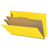 18 Pt. Classification Folders, Full Cut End Tab, Legal Size, 2 Dividers (Box of 10)