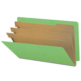 18 Pt. Classification Folders, Full Cut End Tab, Legal Size, 3 Dividers (Box of 10)