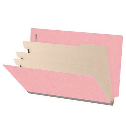 18 Pt. Classification Folders, Full Cut End Tab, Legal Size, 3 Dividers (Box of 10)